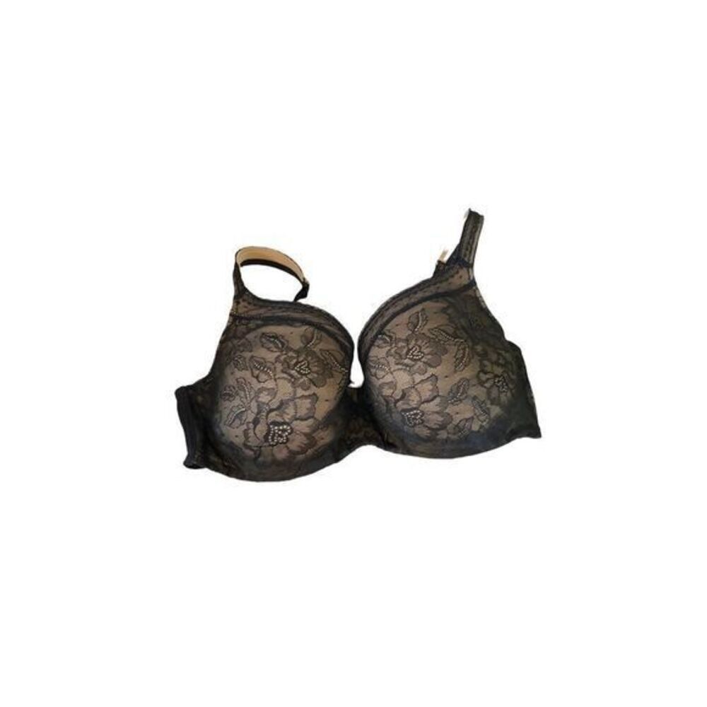Cacique Black Lace Bra 38DDD